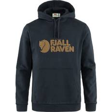 Fjällräven Hombre Tops Fjällräven Logo Hoodie - Dark Navy