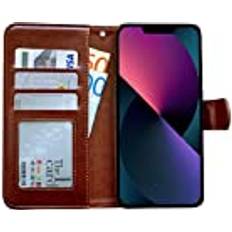 Stargadgets Yksinkertainen Eleganssi iPhone 13 Lompakkokuori Rosa