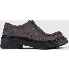 Nubuck - Unisex Lave sko Camper Brogue Sko til Mænd - Grå