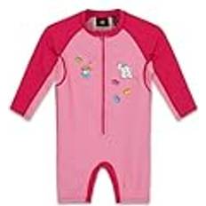 L Badeanzüge LEGO Kid's Adour 300 Swim Suit L/S Lycra 104, pink