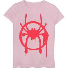 Children's Clothing Girls 7-16 Marvel Spider-Man: Into The Spider-Verse Logo Tag Tee