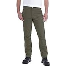 Carhartt Arbejdsbukser Carhartt Mens Stretch Duck Double Front Rugged Work Trousers - Tarmac