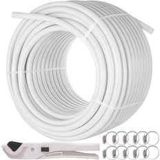 Válvulas de retención VEVOR Oxygen Non-Barrier PEX Tubing 3/4 Inch 300 Feet Tube Coil EVOH PEX-B Pipe for Residential Commercial Radiant Floor Heating Pex Pipe