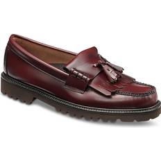 Men - Purple Low Shoes G.H.Bass G.H.BASS Men's Layton Lug Weejuns Loafers Wine Leather