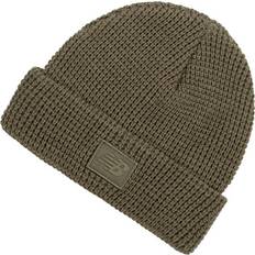 New Balance Women Accessories New Balance Waffle Knit Cuffed Beanie - Green