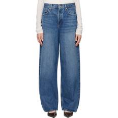 Agolde Afslappet Baggy Jeans - Blå