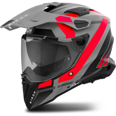 Airoh Accesorios de Motocicleta Airoh Commander Mavick Grey Red Adventure Helmet