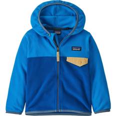 18-24M - Girls Fleece Garments Children's Clothing Patagonia Kid's Micro Snap-T Jacket Toddlers' 2025 in Blue Nylon/Spandex/Polyester