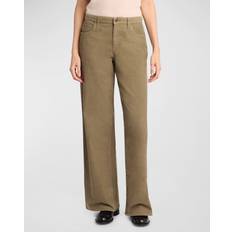 Corduroy Pants & Shorts The Row Eglitta Corduroy Straight-Leg Pants KHAKI (27)