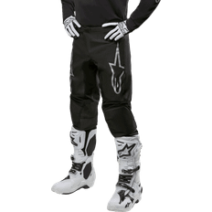 Alpinestars Fluid Graphite Crossbukser - Sort/Sølv