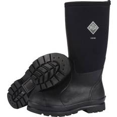 Muck Boot Chore Classic Hi Patterned Work Boots - Black