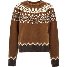 Clothing Alanui Sweet Winter intarsia sweater multicoloured (UK 14)