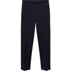 Mango Dam Byxor Mango Pleated Suit Trousers Dam Byxor Från Magasin Navy
