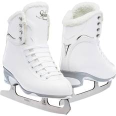 Figure Skates Jackson Finesse 180 Womens Figure Skates, 10.0 Fleece Fl