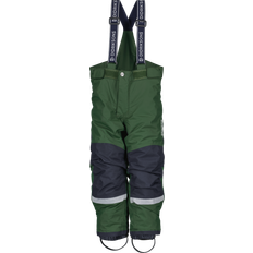 Fleecefodrat/Varmfodrat Utebyxor Didriksons Kids' Idre Pants Pine Green