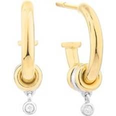 Joyería Secrecy Ladies' Earrings E8233CDAWW190 Sterling silver 1,5