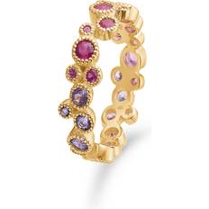 Safirer Ringar Mads Z Luxury Rainbow pink kt. guld ring