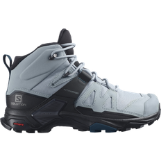 Salomon X Ultra MID Wide GTX Sportschuhe Damen Wanderstiefel Grau, Schuhgröße:EUR