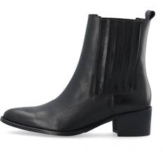 Biacarol Chelsea Boot Smooth Leather Dam Stövletter Från Magasin Black