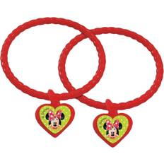 Rannekorut Disney Cafe Plastic Minnie Mouse Charm Bracelet (Pack of 4)