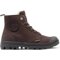 36 ⅓ Enkellaarzen Palladium Pampa Hi Zip Wl - Dark Cocoa