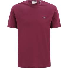 Gant T-shirts Gant men's regular shield t-shirt, red