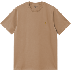 Carhartt WIP Chase T-shirt, Peanut/Gold