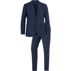 Lana - Uomo Abbigliamento Jack & Jones Abito Completo Suit Blu Scuro