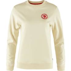 Fjällräven Nainen Neuleet Fjällräven 1960 Logo Badge Sweater - Chalk White