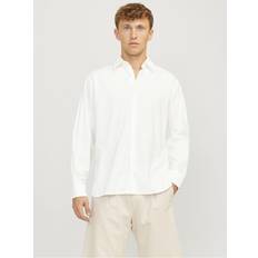 Vida Skjortor Jack & Jones Vit oversize skjorta bomull-Vit/a