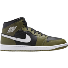 Green - Men Sneakers NIKE Air Jordan 1 Mid M - Sequoia/Black