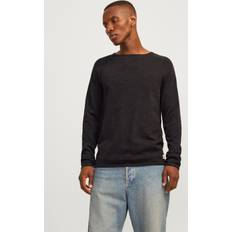 Multifargete Gensere Jack & Jones Genser jjeHill Knit Crew Neck Brun