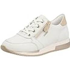 Remonte Sneakers Remonte dam D0H11 sneakers, offvit/gul/81, EU, Offwhite offwhite gulbrun 81