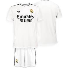 Real Madrid Home Kit Barn Säsong 24/25, Vit, års, Replica Yenye Leseni Rasmi