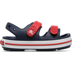 Babyer Sandaler Børnesko Crocs Toddler Crocband Cruiser - Navy/Varsity Red