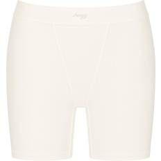 Seda Bragas Sloggi Womens EVER Ease Cyclist White Polyamide