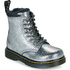 Hopea Saappaat Dr. Martens Serena T - Silver Distressed Foil