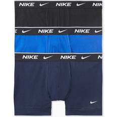 Multicoloured Clothing Nike Nike Pack Waistband Trunk Boxer Black Game Obsidian