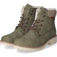 Rieker Snørestøvletter - Beige/Meleret/Khaki