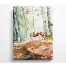 Lark Manor No Frame Print on Canvas - Multicolour (50.8 cm H x 81.3 cm W) Framed Art
