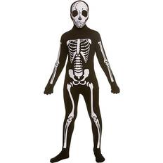 Wicked Costumes Skelet Skinsuit 11-13 År