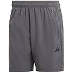 Grijs - Man Shorts Train Essentials Woven Training Shorts - Grey Five/Black