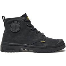 Tela Botas de Encaje Palladium Pampa SP20 Hi Wax - Hombres - Zapatillas Negro - 74388-008-M