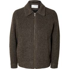 Selected Homme Ytterkläder Selected Homme Klassiska Kort Jacka Brun