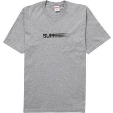 Supreme Motion Logo "SS23 Heather Grey" T-shirt unisex Cotton