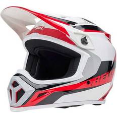 Bell Mx-9 Mips MX Helmet Red-White