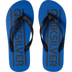 Silver Sandaler Barnskor Quiksilver boys kids java wordmark summer beach thongs sandals flip flops