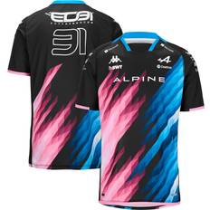 Kappa Maillot Alpine F1 Kombat Ocon 2024 Noir