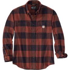 Carhartt Skjortor Carhartt Flanellskjorta Rugged Flex - Röd/Svart