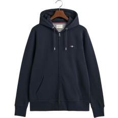 Gant mens regular fit shield logo full zip hoodie